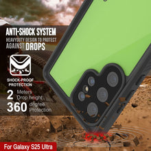 Load image into Gallery viewer, Galaxy S25 Ultra Water Water Water Punkcase Studstar Green Green delgada 6.6 pies IP68 Clock -improvisado