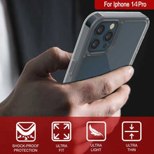 Cargar imagen en el visor de la galería, For Iphone 14Pro SHOCK-PROOF PROTECTION (Color in image: white)
