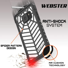 Cargar imagen en el visor de la galería, Funda impermeable Galaxy Note FE, serie Punkcase WEBSTER, color blanco | Cubierta resistente de armadura de alta resistencia.