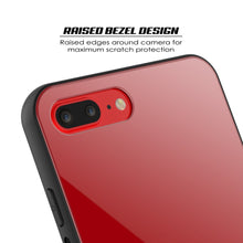 Cargar imagen en el visor de la galería, iPhone 8 PLUS Case, Punkcase GlassShield Ultra Thin Protective 9H Full Body Tempered Glass Cover W/ Drop Protection & Non Slip Grip for Apple iPhone 7 PLUS / Apple iPhone 8 PLUS (Red)