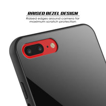 Cargar imagen en el visor de la galería, iPhone 8 PLUS Case, Punkcase GlassShield Ultra Thin Protective 9H Full Body Tempered Glass Cover W/ Drop Protection & Non Slip Grip for Apple iPhone 7 PLUS / Apple iPhone 8 PLUS (Black)