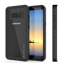 Cargar imagen en el visor de la galería, Galaxy Note 8 Waterproof Case Punkсase StudStar Clear Thin 6.6ft Underwater IP68 Shock/Snow Proof (Color in image: clear)