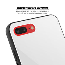 Cargar imagen en el visor de la galería, iPhone 8 PLUS Case, Punkcase GlassShield Ultra Thin Protective 9H Full Body Tempered Glass Cover W/ Drop Protection & Non Slip Grip for Apple iPhone 7 PLUS / Apple iPhone 8 PLUS (White)