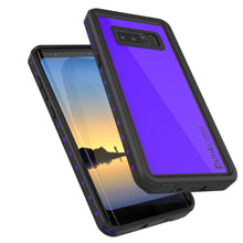 Load image into Gallery viewer, Note 8 Waterproof Case PunkCase StudStar Purple Thin 6.6ft Underwater IP68 Shock/Snow Proof (Color in image: red)