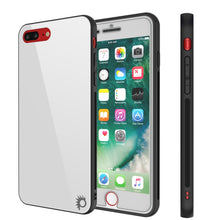 Cargar imagen en el visor de la galería, iPhone 8 PLUS Case, Punkcase GlassShield Ultra Thin Protective 9H Full Body Tempered Glass Cover W/ Drop Protection & Non Slip Grip for Apple iPhone 7 PLUS / Apple iPhone 8 PLUS (White) (Color in image: White)