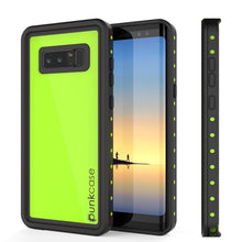 Cargar imagen en el visor de la galería, Galaxy Note 8 Waterproof Case PunkCase StudStar Light Green Thin 6.6ft Underwater IP68 ShockProof (Color in image: light green)