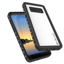 Cargar imagen en el visor de la galería, Galaxy Note 8 Waterproof Case, PunkСase StudStar White Thin 6.6ft Underwater IP68 Shock/Snow Proof (Color in image: purple)