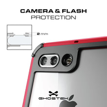 Cargar imagen en el visor de la galería, iPhone 8+ Plus Waterproof Case, Ghostek® Atomic 3.0 Black Series | Underwater | Touch-ID