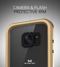 Load image into Gallery viewer, Galaxy S7 EDGE Waterproof Case, Ghostek Atomic 2.0 Gold Shock/Dirt/Snow Proof | Lifetime Warranty (Color in image: Silver)