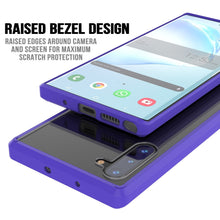 Cargar imagen en el visor de la galería, Galaxy Note 10 Punkcase Lucid-2.0 Series Slim Fit Armor Purple Case Cover (Color in image: Clear)
