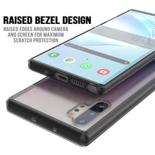 Load image into Gallery viewer, Galaxy Note 10+ Plus Punkcase Lucid-2.0 Series Slim Fit Armor Crystal Black Case Cover (Color in image: Clear)