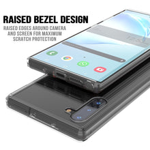 Cargar imagen en el visor de la galería, Galaxy Note 10 Punkcase Lucid-2.0 Series Slim Fit Armor Clear Case Cover (Color in image: Light Blue)