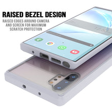 Load image into Gallery viewer, Galaxy Note 10+ Plus Punkcase Lucid-2.0 Series Slim Fit Armor White Case Cover (Color in image: Clear)