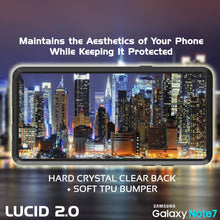 Cargar imagen en el visor de la galería, Note 7 Case Punkcase® LUCID 2.0 Black Series w/ PUNK SHIELD Screen Protector | Ultra Fit (Color in image: teal)