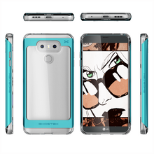 Cargar imagen en el visor de la galería, LG G6 Case, Ghostek® Cloak 2.0 Teal Series w/ Explosion-Proof Screen Protector | Aluminum Frame