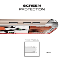 Load image into Gallery viewer, SCREEN PROTECTION RAISED TPU BEVEL 1.6mm (Color in image: Black)