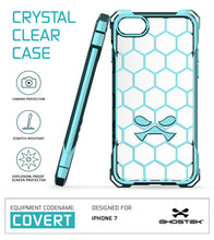 Cargar imagen en el visor de la galería, iPhone 7 Case, Ghostek® Covert Teal, Premium Impact Protective Armor | Lifetime Warranty Exchange (Color in image: rose pink)