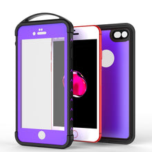 Cargar imagen en el visor de la galería, iPhone 7 Waterproof Case, Punkcase ALPINE Series, Purple | Heavy Duty Armor Cover (Color in image: teal)