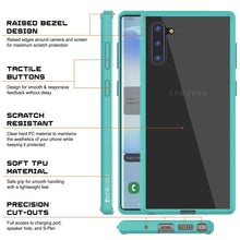 Cargar imagen en el visor de la galería, Galaxy Note 20 Punkcase Lucid-2.0 Series Slim Fit Armor Teal Case Cover (Color in image: Crystal Pink)