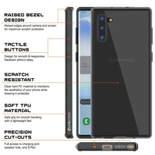 Cargar imagen en el visor de la galería, Galaxy Note 10 Punkcase Lucid-2.0 Series Slim Fit Armor Crystal Black Case Cover (Color in image: Crystal Pink)