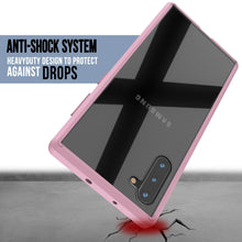 Cargar imagen en el visor de la galería, Galaxy Note 10 Punkcase Lucid-2.0 Series Slim Fit Armor Crystal Pink Case Cover (Color in image: White)