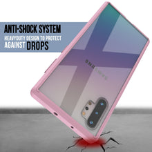 Cargar imagen en el visor de la galería, Galaxy Note 10+ Plus Punkcase Lucid-2.0 Series Slim Fit Armor Crystal Pink Case Cover (Color in image: White)