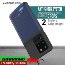 Cargar imagen en el visor de la galería, PunkJuice S20 Ultra Battery Case All Blue - Fast Charging Power Juice Bank with 6000mAh (Color in image: Red)