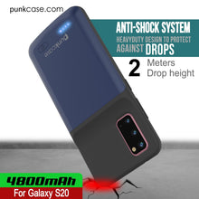 Cargar imagen en el visor de la galería, PunkJuice S20 Battery Case All Blue - Fast Charging Power Juice Bank with 4800mAh (Color in image: Red)