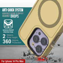 Load image into Gallery viewer, ANTI-SHOCK SYSTEM HEAVYDUTY DESIGN TO PROTECT AGAINST DROPS Y SHOCK-PROOF PROTECTION Meters Drop height 3 6 Seer For Iphone 14 Pro Max ae (Color in image: Teal)