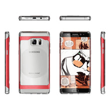 Cargar imagen en el visor de la galería, Galaxy Note 7 Case, Ghostek® 2.0 Red Series w/ Explosion-Proof Screen Protector | Aluminum Frame (Color in image: Pink)