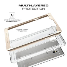 Cargar imagen en el visor de la galería, Galaxy Note 7 Case, Ghostek® 2.0 Red Series w/ Explosion-Proof Screen Protector | Aluminum Frame (Color in image: Gold)