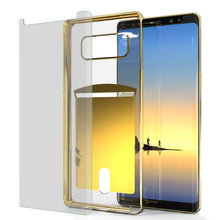 Cargar imagen en el visor de la galería, Galaxy Note 8 Case, PUNKCASE® LUCID Gold Series | Card Slot | SHIELD Screen Protector | Ultra fit (Color in image: Gold)