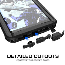 Cargar imagen en el visor de la galería, Galaxy Note 8, Ghostek Nautical Series Waterproof Case for Samsung Galaxy Note 8 Heavy Duty | Black