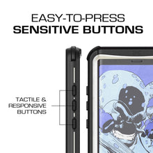 Cargar imagen en el visor de la galería, Galaxy Note 8 Case, Ghostek Nautical Slim Shockproof Waterproof Armor Cover | White