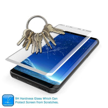 Cargar imagen en el visor de la galería, Galaxy S21 Ultra White Punkcase Glass SHIELD Tempered Glass Screen Protector 0.33mm Thick 9H Glass (Color in image: Gold)