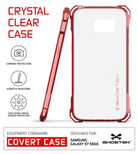 Cargar imagen en el visor de la galería, S7 Edge Case, Ghostek® Covert Rose Pink Series Premium Impact Cover | Lifetime Warranty Exchange (Color in image: peach)