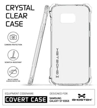 Cargar imagen en el visor de la galería, S7 Edge Case, Ghostek® Covert Clear Premium Impact Cover w/ Screen Protector | Lifetime Warranty (Color in image: space gray)