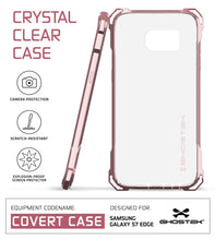 Cargar imagen en el visor de la galería, S7 Edge Case, Ghostek® Covert Peach Series Premium Impact Cover | Lifetime Warranty Exchange (Color in image: gold)