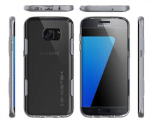 Cargar imagen en el visor de la galería, S7 Edge Case Ghostek® Cloak Silver Series Slim | Aluminum Frame Lifetime Warranty Exchange (Color in image: Pink)