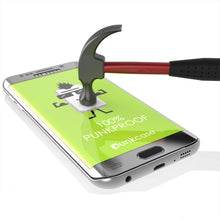 Load image into Gallery viewer, Galaxy S7 Edge Silver Punkcase Glass SHIELD Tempered Glass Screen Protector 0.33mm Thick 9H Glass (Color in image: Silver)