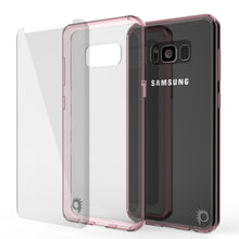 Cargar imagen en el visor de la galería, S8 Case Punkcase® LUCID 2.0 Crystal Pink Series w/ PUNK SHIELD Screen Protector | Ultra Fit (Color in image: purple)