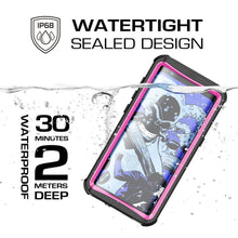 Load image into Gallery viewer, Galaxy S8 Plus Waterproof Case, Ghostek Nautical Series (Pink) | Slim Underwater Full Body Protection (Color in image: White)