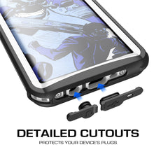 Load image into Gallery viewer, Galaxy S8 Waterproof Case, Ghostek Nautical Series (White) | Slim Underwater Full Body Protection