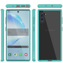 Cargar imagen en el visor de la galería, Galaxy Note 20 Punkcase Lucid-2.0 Series Slim Fit Armor Teal Case Cover (Color in image: Black)