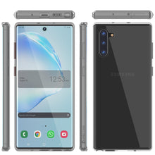 Cargar imagen en el visor de la galería, Galaxy Note 10 Punkcase Lucid-2.0 Series Slim Fit Armor Clear Case Cover (Color in image: Black)