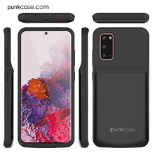 Cargar imagen en el visor de la galería, PunkJuice S20 Battery Case All Black - Fast Charging Power Juice Bank with 4800mAh (Color in image: All Black)