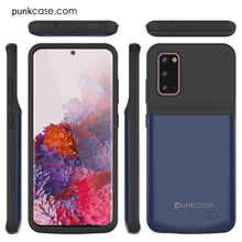 Cargar imagen en el visor de la galería, PunkJuice S20 Battery Case All Blue - Fast Charging Power Juice Bank with 4800mAh (Color in image: All Blue)