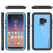 Load image into Gallery viewer, Galaxy S10e Waterproof Case PunkCase StudStar Light Blue Thin 6.6ft Underwater IP68 ShockProof (Color in image: white)