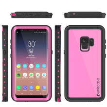 Load image into Gallery viewer, Galaxy S10e Waterproof Case PunkCase StudStar Pink Thin 6.6ft Underwater IP68 Shock/Snow Proof (Color in image: white)