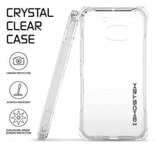 Cargar imagen en el visor de la galería, HTC 10 Case, Ghostek® Covert Clear Series Premium Slim Hybrid | w/Screen Protector | Ultra Fit (Color in image: Gold)
